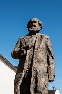 Statue of Karl Marx, Trier, Rhineland-Palatinate, Germany