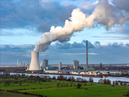 The STEAG coal-fired power plant Duisburg-Walsum, on the site of the former Walsum colliery, on the