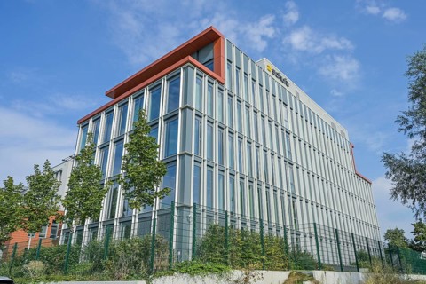 Schufa, Kormoranweg, Schierstein, Hesse, Germany