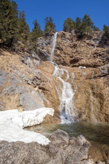 Zipfelsbach waterfalls, near Hinterstein, Bad Hindelang, Oberallgäu, Allgäu, Bavaria, Germany