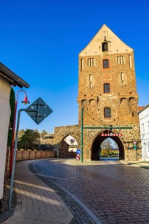 Stettiner Tor, Gartz Oder, Brandenburg, Germany