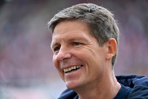 Coach Oliver Glasner Eintracht Frankfurt SGE, Mercedes-Benz Arena, Stuttgart, Baden-Württemberg,