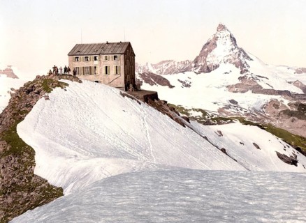 Gornergratbahn und Matterhorn, Wallis, Alpen, Schweiz / Gornergrat Railway and Matterhorn, Valais,