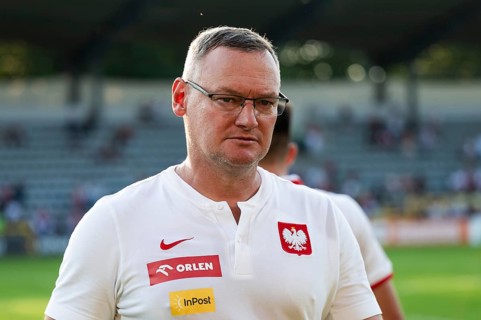 LEGNICA, POLAND - SEPTEMBER 11, 2023: Friendly football match under 20 Elite League Poland vs