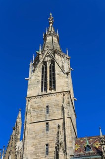 St Mary's Church Reutlingen, sacred building built from 1247 to 1343, cultural monument, Gothic