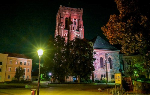 St Katharinen parish church, Paul-Meyer-Straße, Schwedt, Uckermark district, Brandenburg, Germany