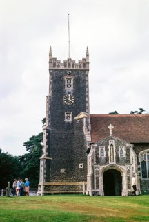 Kirche der Heiligen Maria Magdalena, königliches Anwesen, Sandringham, Norfolk, England,