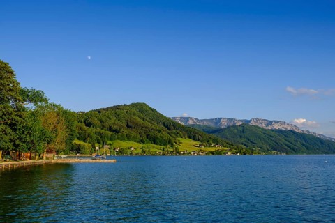 Near Weyregg am Attersee, Salzkammergut, Upper Austria, Austria