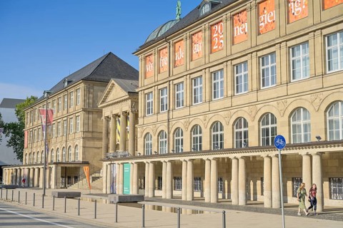 Museum Wiesbaden, Hessian State Museum of Art and Nature, Friedrich-Ebert-Allee, Wiesbaden, Hesse,