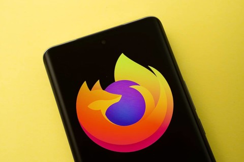 Dhaka, Bangladesh- 08 March 2025: mozilla firefox logo is displayed on a smartphone screen