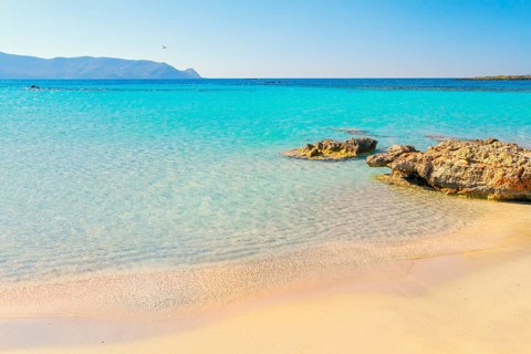 Elafonisi beach, Chania, Crete, Greek Islands, Greece