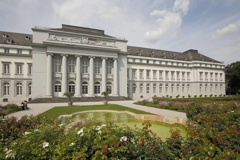 Classicist Electoral Palace, Koblenz, Rhineland-Palatinate, Upper Middle Rhine Valley, Germany