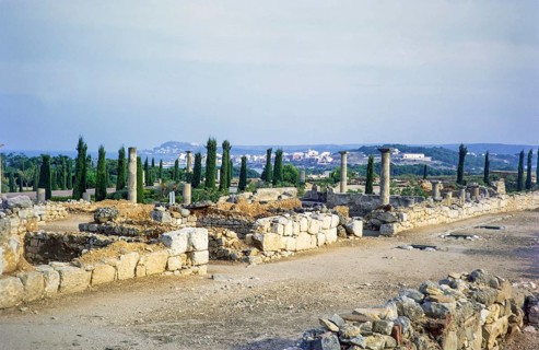 Archaeological site of Empuries, Catalonia, Spain, Europe, 1971