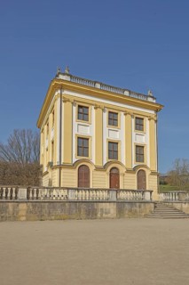 Marble bath, baroque building, Orangery, Karlsaue, Kassel, Hesse, Germany