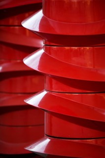 Detail of the artwork entitled Rotating Screws by HAWOLI, Hans Wolf Lingemann, Georgsplatz,