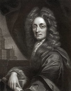 Sir Christopher Michael Wren, 1632 - 1723, an English architect