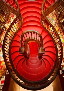 Livraria Lello, the Lello bookstore is one of the most beautiful bookstores in the world, interior