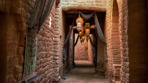 Al Ula, old town, alley, building, architecture, Middle East, Saudi Arabia, Arabian Peninsula,