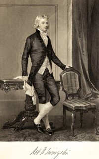 Robert R. Livingston (1746-1813) Policeman, one of the Founding Fathers of the United States, Chief