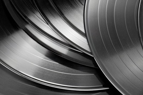 Old vinyl records