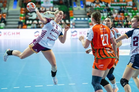 08.02.2026 Lubin, FEBRUARY 8, 2026: Handball EHF European League women match KGHM MKS Zaglebie