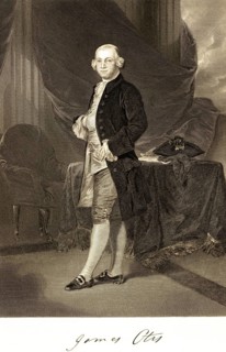 James Otis (1725-1783) lawyer, congress member of the 13 colonies of North America, fighter for