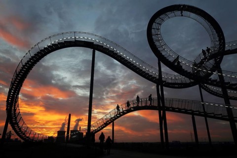 Tiger und Turtle, Duisburg-Angerhausen, Federal Republic of Germany, Angerhausen, Duisburg, Federal