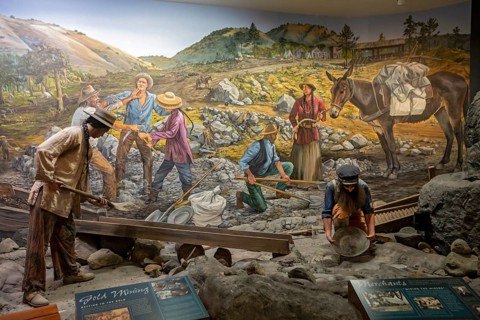 Elko, Nevada - The California Trail Interpretive Center tells the story of the emigrants who