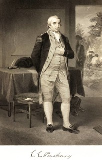Charles Cotesworth Pinckney (1746-1825) politician and jurist, co-author of the Constitution of