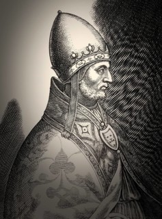 Pope Adrian IV or Hadrian IV, Adrianus IV, Hadrianus IV, born Nicholas Breakspear or Brekespear, c