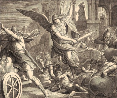 Jerusalem Delivered from Sennacherib, Old Testament, by Julius Schnorr von Carolsfeld