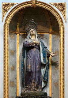 Altar of Our Lady of Sorrows and the Dead Lord in the Igreja de S. Jose das Taipas, Church of Saint