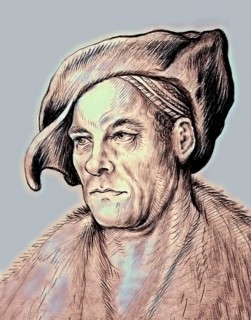 Portrait of Jakob Fugger, 1459, 1525, German businessman, digitally edited