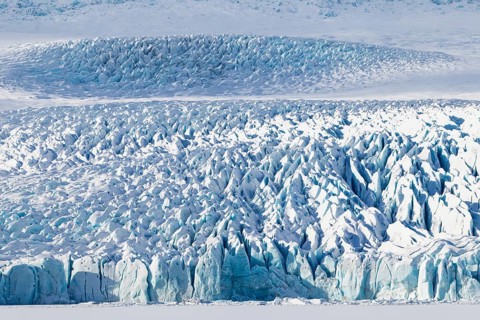 Glacier, glacier ice, glacier lagoon, glacial lake, snow, winter, Fjallsárlón, Breiðamerkurjökull,