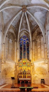 Interior design, Royal Palace Alumdaina, Palma de Majorca, Spain