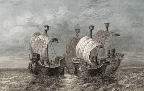 Angelsächsische Segelboote, 14. Jahrhundert