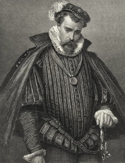 Robert Dudley, 1. Earl of Leicester, 1532-1588, character from the play Mary Stuart by Friedrich