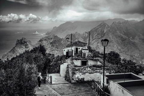 Anaga mountains aerial view, Tenerife