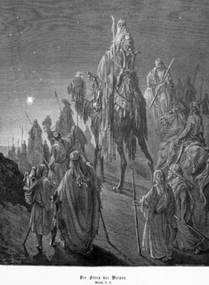 The star of the wise men, Matthew, chapter 2, verse 9, king Herod, astrologist, starry sky, star,