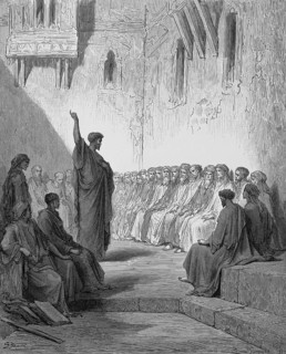 Paul in the synagogue in Thessalonica, the conflict, Acts chapter 17, verse 2, Jewish community,