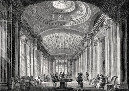 The interiors of the Signet Library, Edinburgh, Scotland, 19th century
