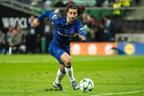 WROCLAW, POLAND - MAY 28, 2025: UEFA Conference League Final Football match Real Betis - Chelsea.