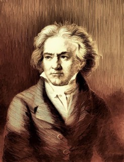 Ludwig van Beethoven, 1770 -1827, German composer