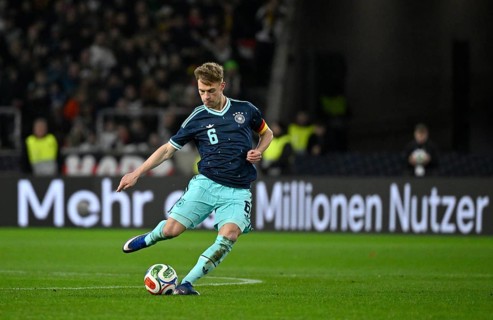 Joshua Kimmich GER (06) Action on the ball Football DFB International match Germany GER vs Ghana