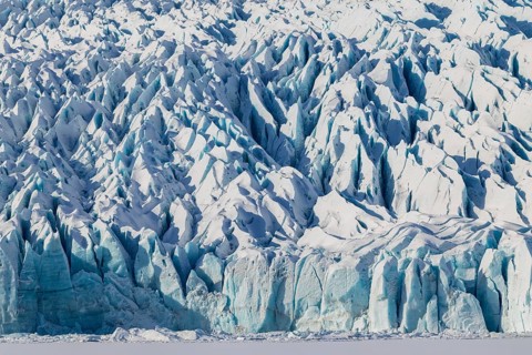 Glaciers, glacier ice, snow, winter, Fjallsárlón, Breiðamerkurjökull, Vatnajökull region, Iceland,