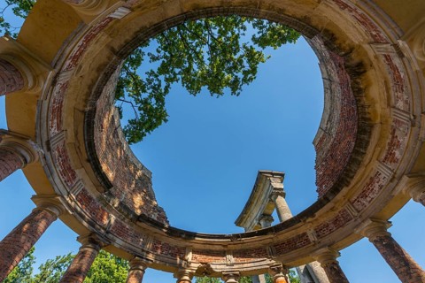Architectural presentation at Ruinenberg, Sanssouci, Potsdam