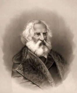 Henry Wadsworth Longfellow, 1807 – 1882, American poet, digitally edited