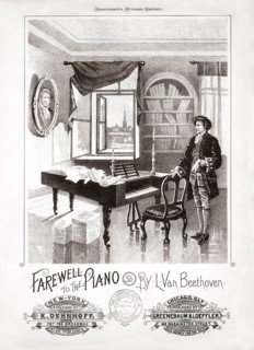 Farewell to the piano, attributed to Ludwig van Beethoven