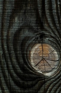 Close up of a plank of wood