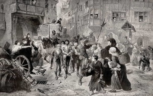 Hans Schüttensamen or Schüttensam caught in Nuremberg, Germany